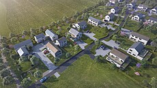 DOMY NA VINICI: Vilabyty se zahradou na dosah Brna