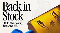Reklamní vizuály znaky Vacation jsou doslova jako vystiené z 80. let vetn...