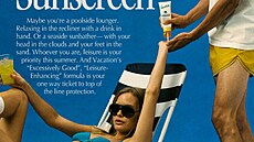 Reklamní vizuály znaky Vacation jsou doslova jako vystiené z 80. let vetn...