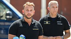 Slovenský ministr vnitra Matú� �utaj E�tok (24. �ervna 2025)