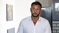 Slovenský ministr vnitra Matú� �utaj E�tok (25. �ervna 2025)