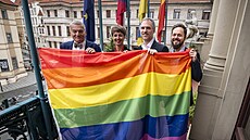 Z duhového pochodu pi Prague Pride 2024