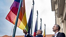 Z duhového pochodu pi Prague Pride 2024