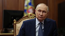 Ruský prezident Vladimir Putin se úastní schzky s generálním editelem...