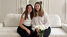 Michaela Lov�tínská (vlevo) s Danielou Sedlá�kovou tvo�í úsp�né instagramové...