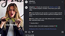 Nejv�t�ímu úsp�chu mezi tipy instagramové dvojice Holky z Brna se t�í gastro.