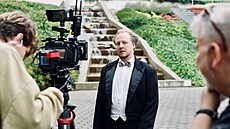 Snímky z natáení nové absurdní komedie Srnky z dílny Divadla Mír. (24....