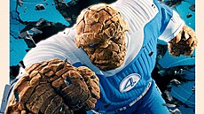 The Thing na plakátu ke snímku Fantastická tyka: První kroky