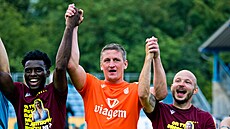 25. 7. 2025, Viagem Ústí nad Labem - Vla�im, druhá liga. Ústí slaví výhru,...