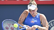 Markéta Vondrou�ová na turnaji v Montrealu