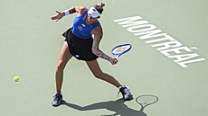 Markéta Vondrou�ová na turnaji v Montrealu