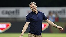 Spar�anský trenér Brian Priske není v Jablonci spokojený.