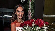 Elika Buková na oslav svých 36. narozenin