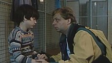 Krytof Koláek a Milan teindler ve filmu Vra se do hrobu! (1989)