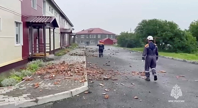 Rusko po zemětřesení hlásí zraněné. Vše fungovalo, chválí si Kreml a děkuje bohu