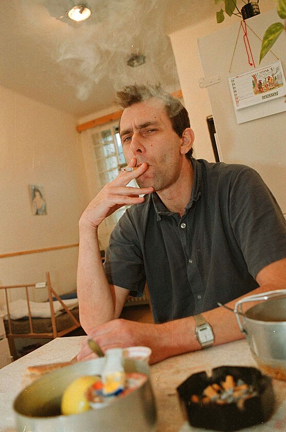 Ladislav Winkelbauer v rýnovické vznici v íjnu 2000