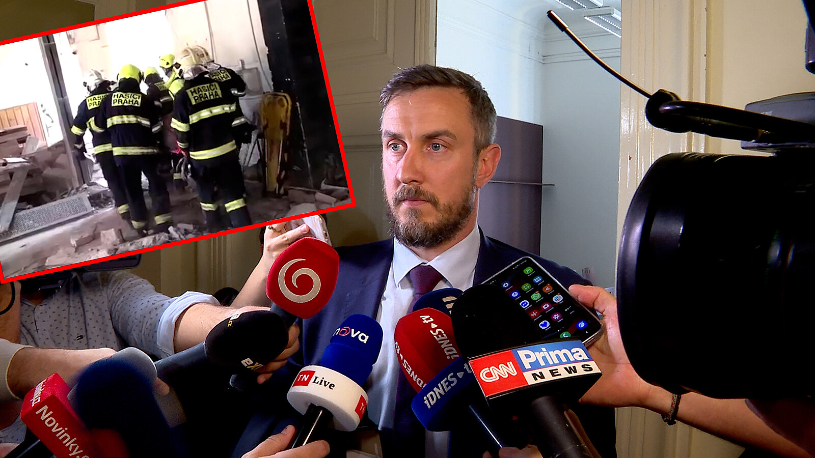 Odvolání v kauze zřícené budovy v centru Prahy nabylo o 28 stran, soud se protáhne