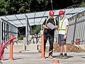 Pestavba a modernizace záchranné stanice ivoich v Plzni na Doubravce. Na...