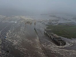 Ruskou Kamatku zasáhly po silném zemtesení vlny tsunami. (30. ervence 2025)