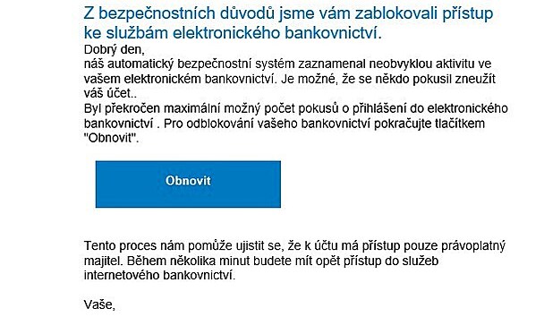 Moravskoslezt policist objasnili srii phishingovch tok. Pachatel rozeslali desetitisce SMS sodkazy na falen weby bank designov nerozeznateln od tch oficilnch .