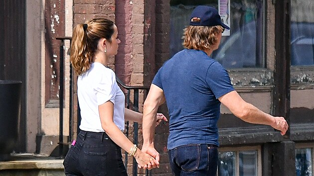 Ana de Armasov a Tom Cruise ve Vermontu (27. ervence 2025)