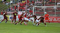 Fotbalisté Kromíe prohráli i druhý domácí zápas nové sezony, Ústí nad Labem...