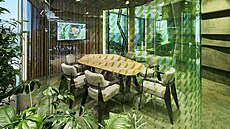 Nové kanceláské prostory jsou inspirované pírodou a udritelností. (30....