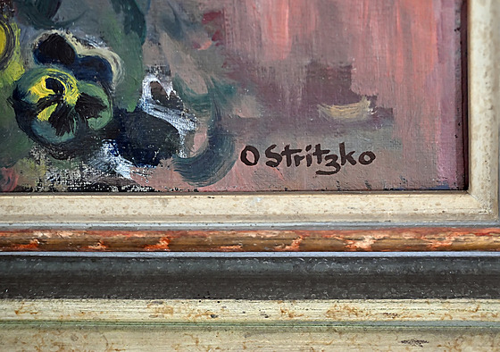 V TelÄi se v pátek otevře výstava sv©rázn©ho mal­ře Otta Stritzka