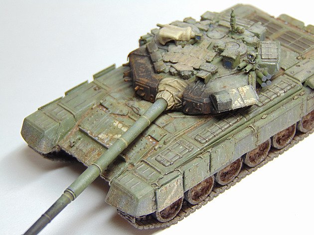 Návrat k počátkům. Oprášení tanku T-90 dokazuje posun v umění modelářském