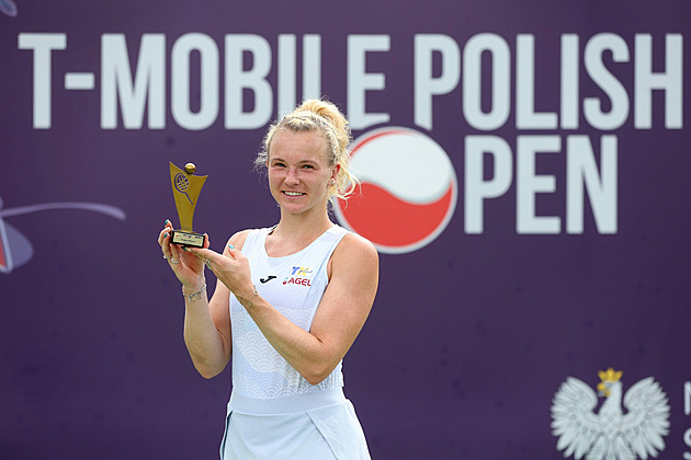 Siniaková si podmanila finále Polish Open. Na titul ze singlu čekala více než rok