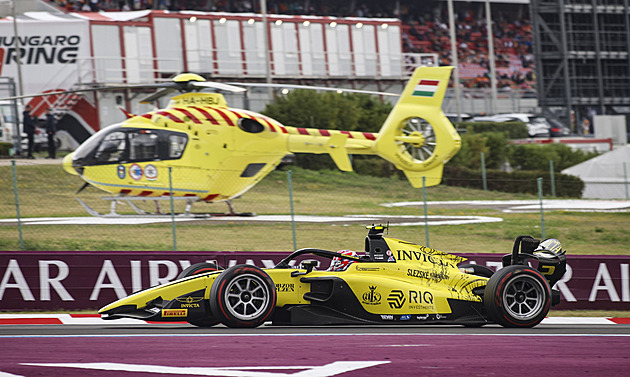 Staněk vytěžil ze startu z první pozice v závodu F2 v Maďarsku druhou příčku