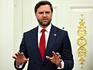 Americký viceprezident J.D. Vance v Bílém dom. (6. srpna 2025)