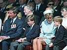 Princezna Diana s rodinou. Op�t v roce 1995, op�t s �kastr�lkem� od Philipa...