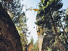 Horolezec spadl z ve tpnsk koruna v Adrpachu. (7. srpna 2025)