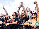 Fanouci kapely Ne Obliviscaris na festivalu Brutal Assault (6. srpna 2025)