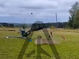 Ruský penzista si postavil vrtulník, zkuební let se mu stal osudným