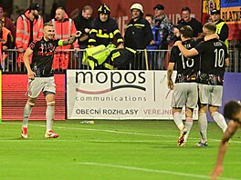 Luká Haraslín míí slavit navýení sparanského vedení s Lukáem Sadílkem a...