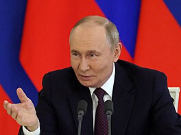 Ruský diktátor Vladimir Putin (31. ervence 2025)