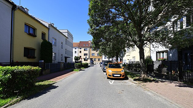 Bolzanova ulice v brnnskch ernovicch (8. srpna 2025)