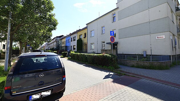 Bolzanova ulice v brnnskch ernovicch (8. srpna 2025)