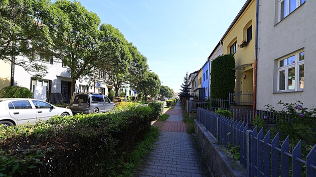 Bolzanova ulice v brnnskch ernovicch (8. srpna 2025)