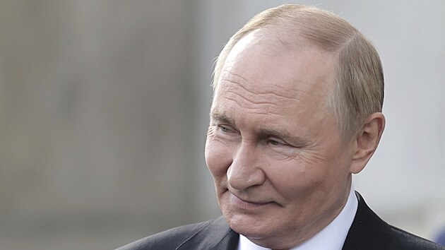 Ruský prezident Vladimir Putin v Moskv� (7. srpna 2025)