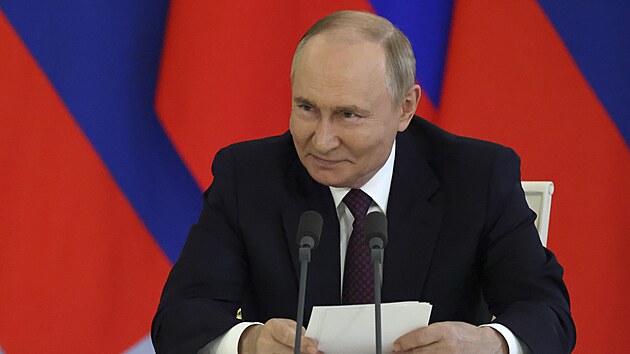Rusk dikttor Vladimir Putin (31. ervence 2025)