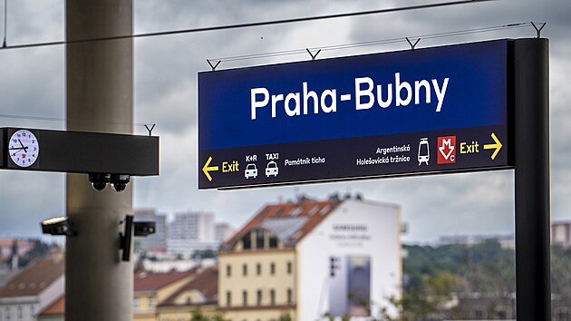 Slavnostn zprovoznn opraven trati mezi praskmi Bubny a Vstavitm (1. srpna 2025)