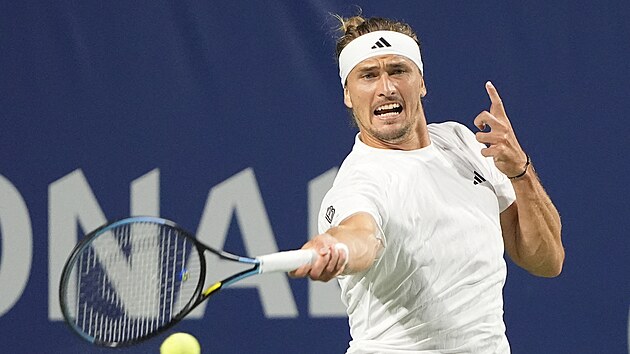 Alexander Zverev na turnaji v Torontu