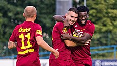 Ústí nad Labem, 2. 8. 2025, FK Viagem Ústí nad Labem - Sparta Praha B, druhá...