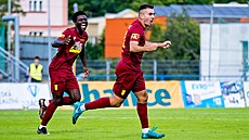 Ústí nad Labem, 2. 8. 2025, FK Viagem Ústí nad Labem - Sparta Praha B, druhá...