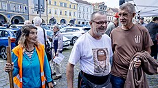 Setkání Andreje Babi�e s voli�i na Litom��icku, kde m�l ve st�edu dev�t...