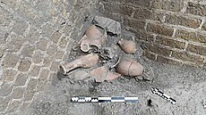 Archeologové objevili nové d�kazy, �e se lidé po ni�ivé erupci Vesuvu do...