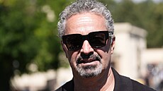 Poh�eb Ji�ího Krampola. Na snímku herec Martin Dejdar (8. srpna 2025).